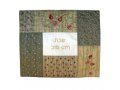 Patchwork Challah Cover with Embroidered Pomegranates - Yair Emanuel
