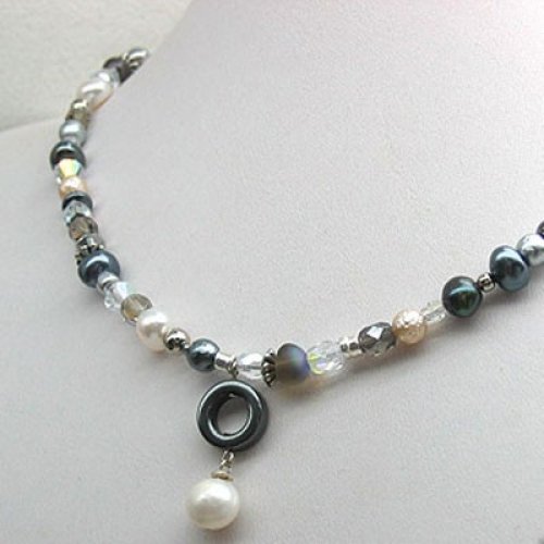 Pearl Dusk Necklace by Edita