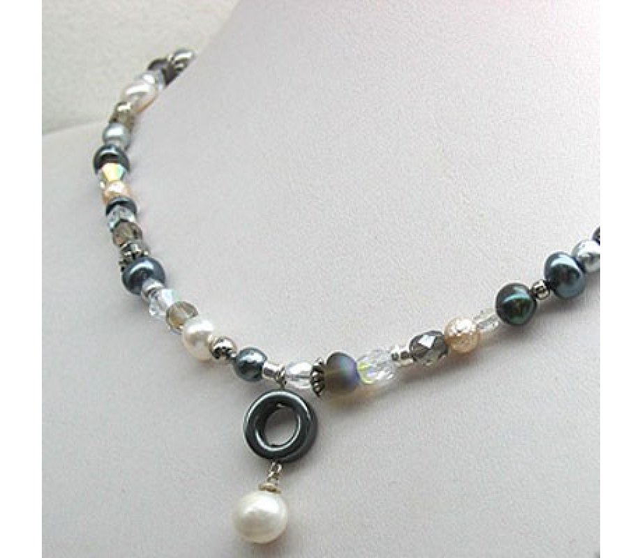 Pearl Dusk Necklace by Edita
