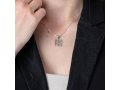 Pendant Necklace, Ahava Love in Hebrew - Sterling Silver