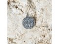 Pendant Necklace, Ancient Coin Menorah Image - Sterling Silver