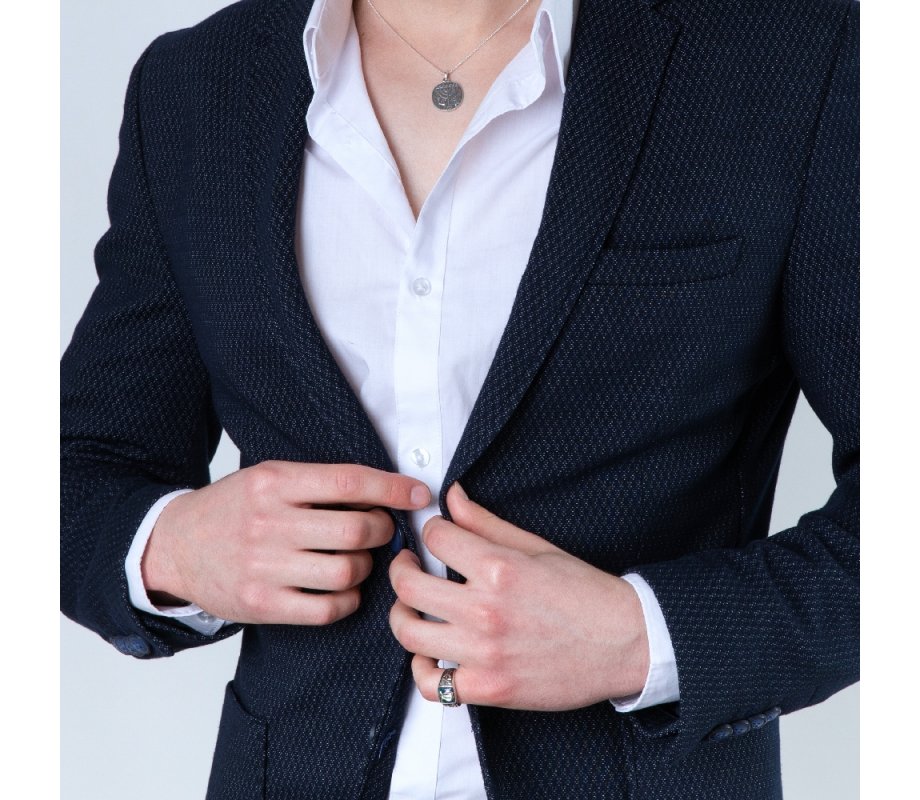 Pendant Necklace, Ancient Coin Menorah Image - Sterling Silver