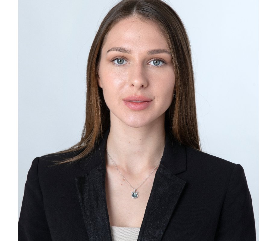 Pendant Necklace, Harp of King David on Eilat Stone - Sterling Silver