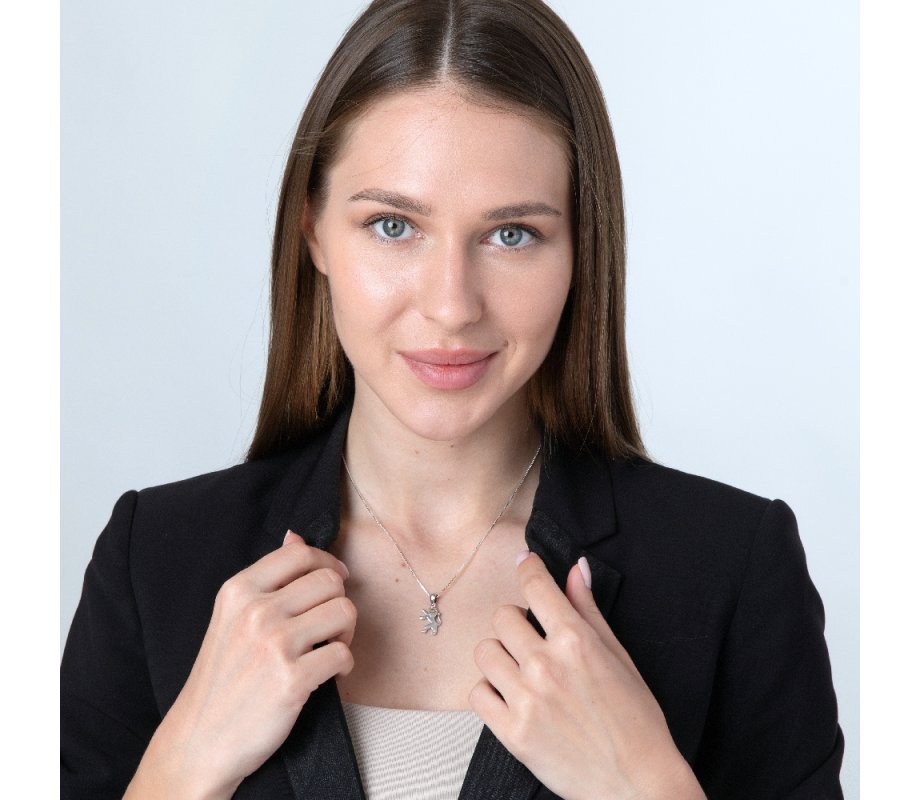 Pendant Necklace, Roaring Lion of Judah - Sterling Silver