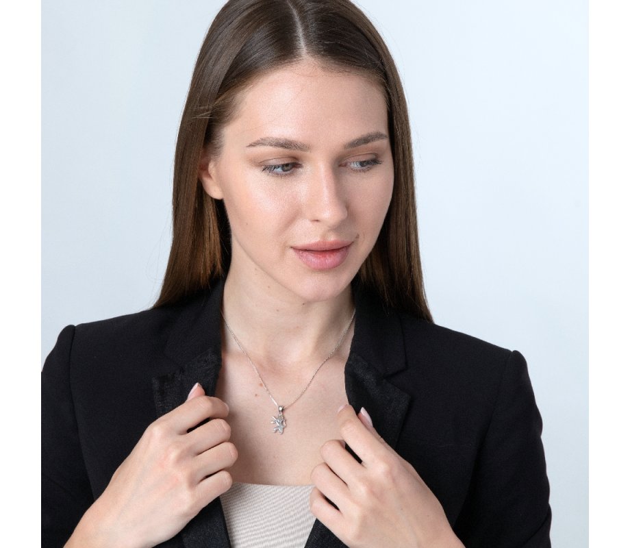 Pendant Necklace, Roaring Lion of Judah - Sterling Silver