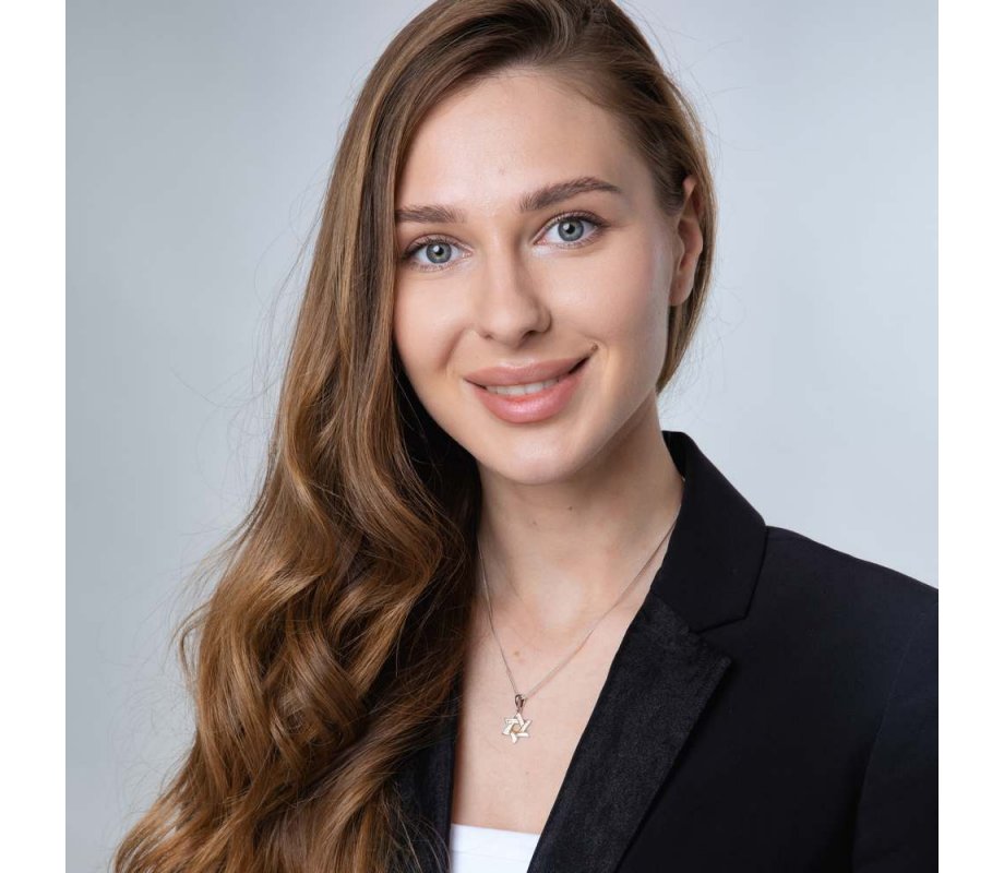 Pendant Necklace with Double Stars of David - Sterling Silver and Gold Plated