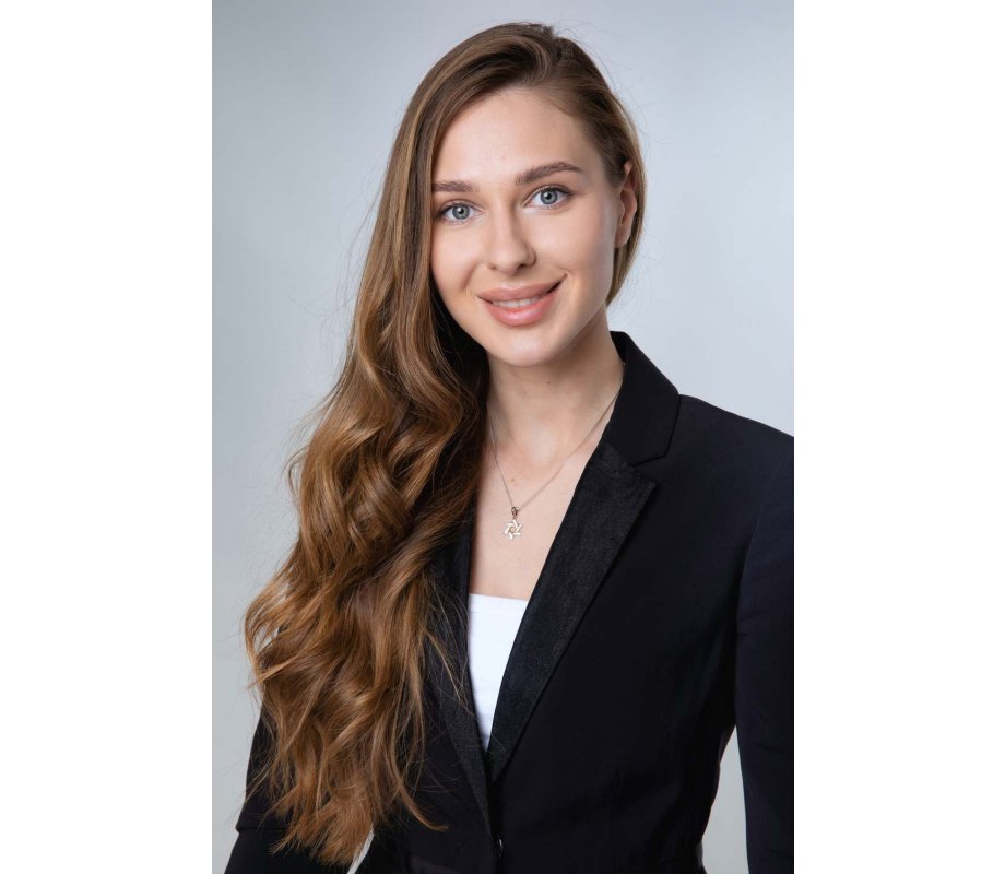 Pendant Necklace with Double Stars of David - Sterling Silver and Gold Plated