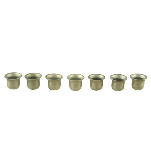 Pewter Seven Branch Menorah, Jerusalem Images - Choice 5.3