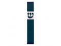 Pillar Mezuzah Case with Curving Shin in Dark Colors at 4 Inches Height - Agayof