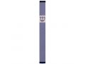 Pillar Mezuzah Case with Curving Shin in Light Colors, 6 Inches Height - Agayof