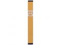 Pillar Mezuzah Case with Curving Shin in Light Colors at 5 Inches Height - Agayof