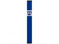 Pillar Mezuzah Case with Curving Shin in Light Colors at 5 Inches Height - Agayof