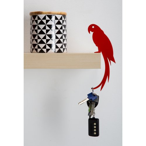 Polly the Parrot's Tail Shelf Hanger - ArtOri