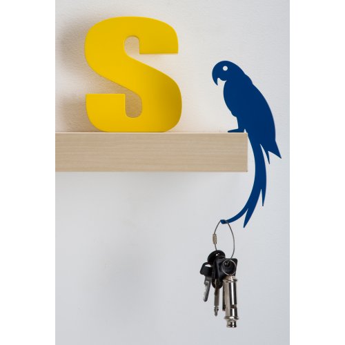 Polly the Parrot's Tail Shelf Hanger - ArtOri