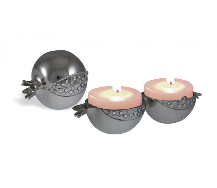 Pomegranate Travel Candle Holders