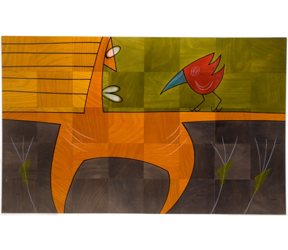 Pose Floor Mat - Kakadu