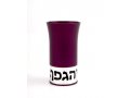 Purple Aluminum Havdalah Set by Agayof