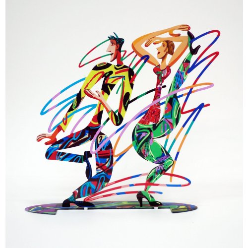 Rockers Free Standing Double Sided Sculpture Figures - David Gerstein