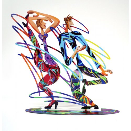 Rockers Free Standing Double Sided Sculpture Figures - David Gerstein