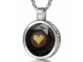 Round 'I Love You' in 120 Languages Pendant - Silver