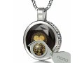 Round 'I Love You' in 120 Languages Pendant - Silver