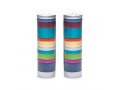 Salt and Pepper Shakers, Anodized Aluminum with Colorful Rings - Yair Emanuel