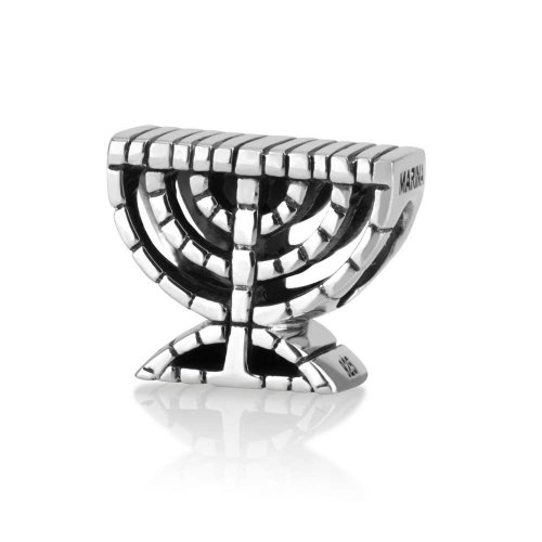 Seven Branch Menorah Charm