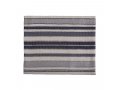Silk-Cotton Tallit Set in Gray Stripes - Yair Emanuel