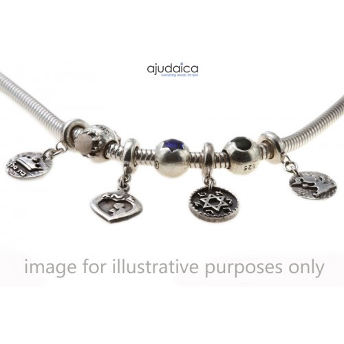 Silver Ahava Charm in Silver