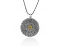 Silver Ana Bekoach with Star of David Pendant by Golan Studio