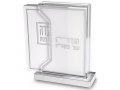 Silver Color Contemporary 6 Haggadah Lucite Passover Seder Stand