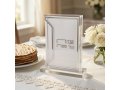 Silver Color Contemporary 6 Haggadah Lucite Passover Seder Stand