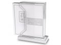 Silver Design 6 Haggadah Lucite Passover Seder Stand