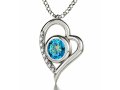 Silver Fairy Heart Necklace by Nano