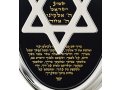 Silver Nano Mens Shema Star of David Pendant - By Nano Jewelry