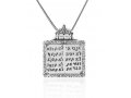 Silver Pendant by Golan Studio - Ten Commandments