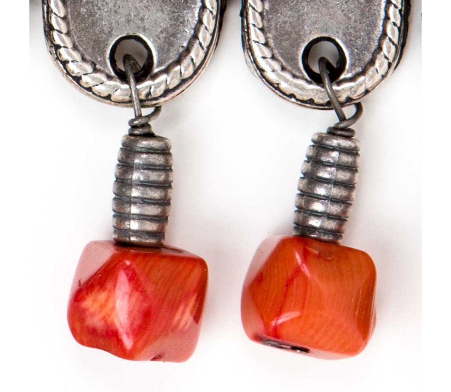 Silver Plated Wall Good Luck Hamsa, Colored Beads - Replica of Israel Museum Item