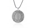 Silver Psalm 67 Pendant by Golan Studio