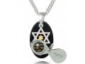 Silver Song of Ascents Jewish Pendant By Nano Jewelry