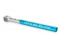 Silver Turquoise Anodized Aluminum Travel Hanukah Menorah by Adi Sidler
