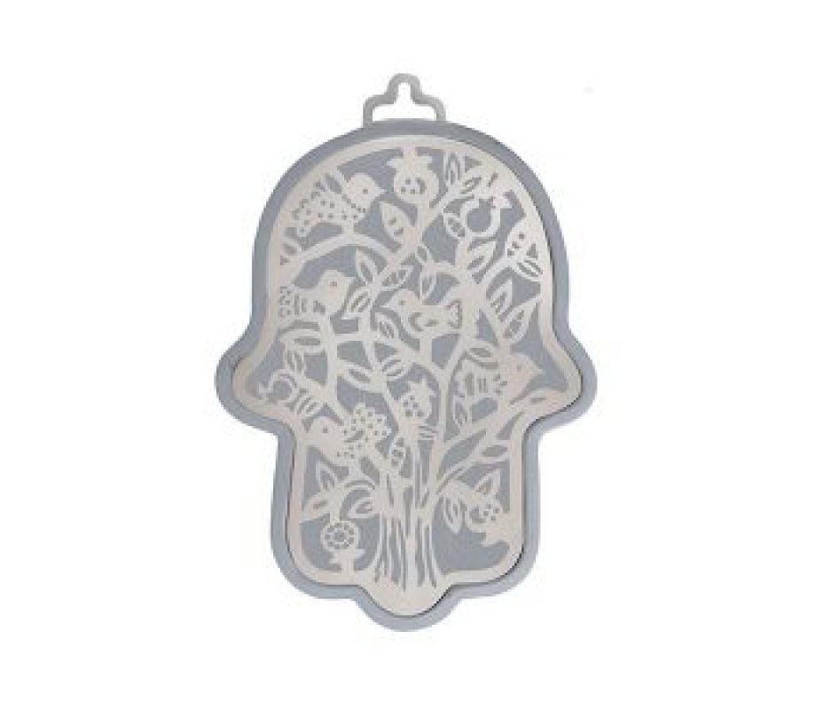 Small Wall Hamsa, Delicate Tree Overlay in a Choice of Colors - Yair Emanuel
