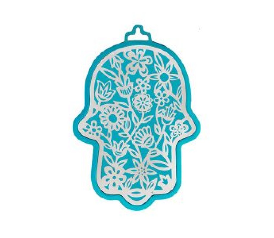 Small Wall Hamsa, Delicate Tree Overlay in a Choice of Colors - Yair Emanuel