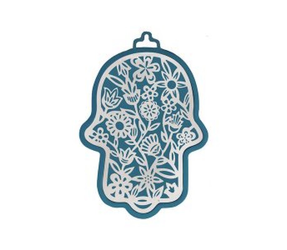 Small Wall Hamsa, Delicate Tree Overlay in a Choice of Colors - Yair Emanuel