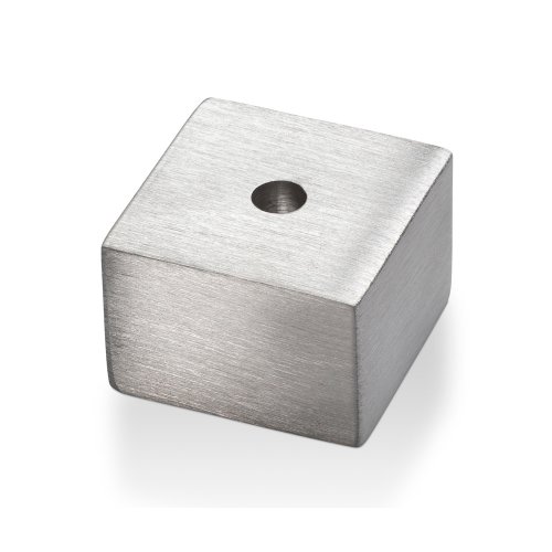 Spiral Coil Hanukkah Dreidel Brushed Aluminum, Silver - Adi Sidler