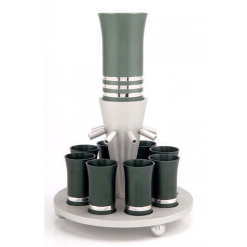 Spring Green Kiddush Wine Fountain by Agayof