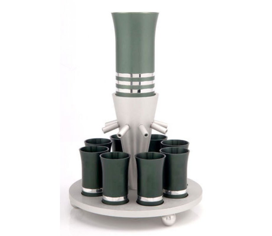 Spring Green Kiddush Wine Fountain by Agayof