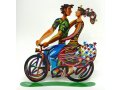 Spring Ride Free Standing Double Sided Bicycle Sculpture - David Gerstein