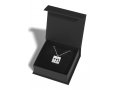 Stainless Steel Necklace - CHAI Pendant with Dancing Letters - Adi Sidler