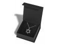 Stainless Steel Necklace, Star of David with Contemporary Touch - Adi Sidler