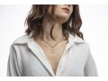 Stainless Steel Necklace, Star of David with Contemporary Touch - Adi Sidler